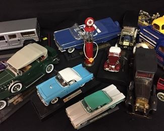 Assorted Collectible Cars Dye Cast & Wooden