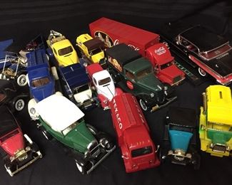 Assorted Collectible Cars Dye Cast & Wooden