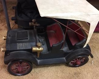 Oversized Wooden Model A Ford
