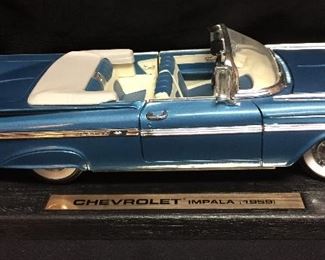 Collectible Cars Dye Cast Chevrolet 1959 Impala