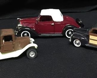 Assorted Collectible Cars Dye Cast & Wooden