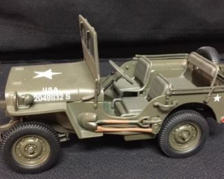 Collectible Military Jeep
