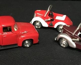 Assorted Collectible Cars Dye Cast & Wooden