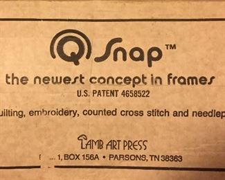 Snap Quilting, Embroidery, Counted Cross Stitch & Needlepoint Frame