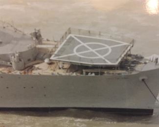 These Photos in the Personal Library of our Veteran a WWII, Korean & Vietnam Veteran Cherished for Years. We Believe this to be the U.S. Corpus Christi By the Bay Ship.