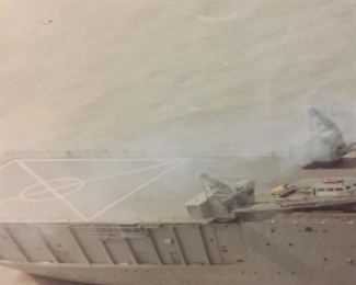 These Photos in the Personal Library of our Veteran a WWII, Korean & Vietnam Veteran Cherished for Years. We Believe this to be the U.S. Corpus Christi By the Bay Ship.