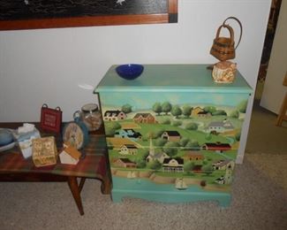 Sweet painted chest of drawers