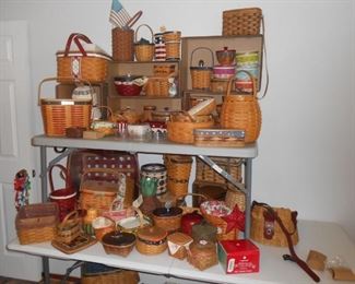 Fifty + Longaberger baskets of every size!