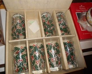 Christmas glasses