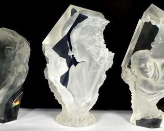 Michael Wilkinson and Frederick Hart Sculptures