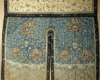 Qing Chaofu Kesi Silk Wall Panel
