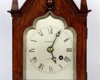 Rosewood Clock c 1850