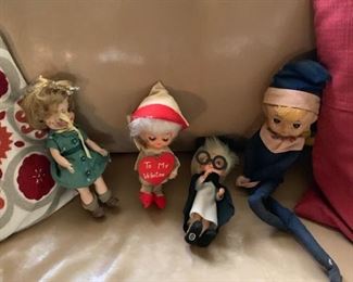 vintage small dolls