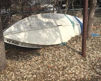 Sunfish Sailboat from the 80’s - Titled