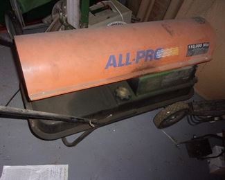 All-Pro Blower Heater