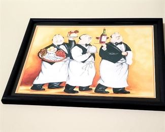 3 waiters art