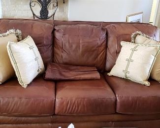 Lane ALL LEATHER sofa part of 3 piece set