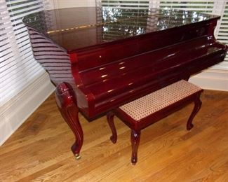 Stunning Heirloom quality Koehler & Campbell Baby Grand Piano