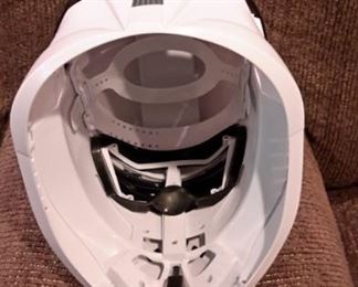 Star Wars Clone Storm Trooper Helmet with  talking/voice changer microphone!