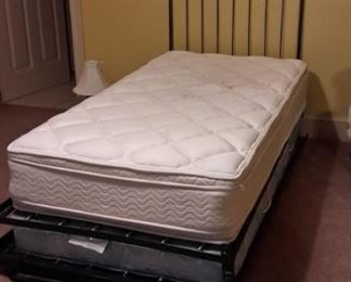 Vintage twin trundle bed. Mattresses not for sale.