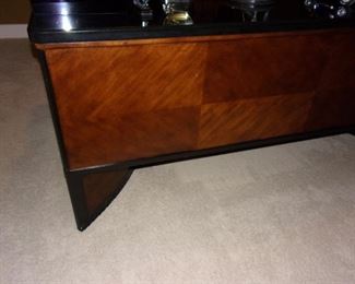 Stunning Drexel Heritage Walt Disney Signature Collection Executive Desk with Beautiful Black Granite top and custom wood design....Matching Credenza with Hutch/bookshelf! One of a kind! Asking $1,000 obo....call Jennie 816-726-2696 Mover available for $300