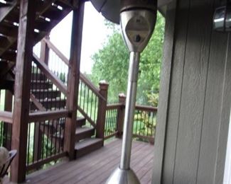 Outdoor propane patio heater