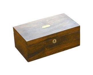 9. 19thCentury Rosewood Box