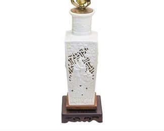 31. Chinese Porcelain Vase Mounted As a Lamp