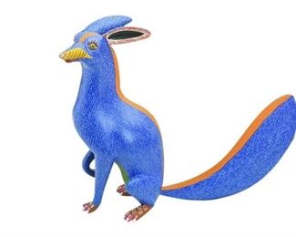 46. South American HandPainted Figure of an Animal