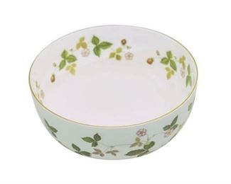 49. WEDGWOOD Wild Strawberry Porcelain Bowl