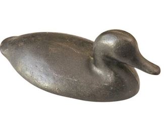 52. Decorative Cast Iron Duck Form Doorstop