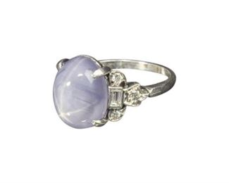 71. Purple Star Sapphire Ring