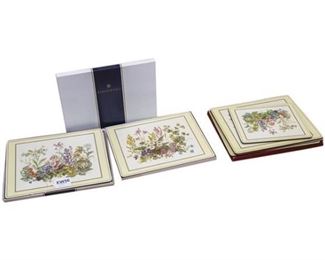 75. Lot of 12 PIMPERNEL Place Mats wBox