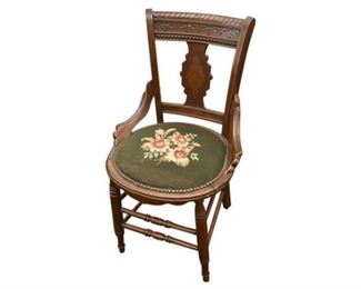 115. Antique East Lake Side Chair c.1870s