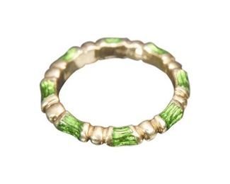 132. Fine 18K Gold TIFFANY Ring