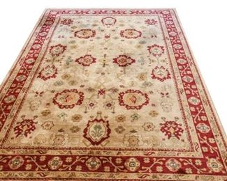 147. Large Vintage Asian Wool Area Rug