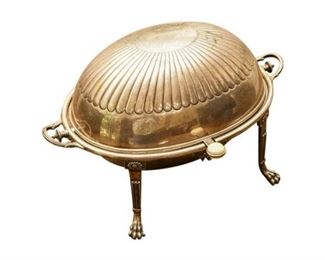 167. 19thcentury English Silverplated Food Server