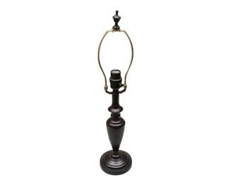 170. Column Form Table Lamp with Urn Form Turning