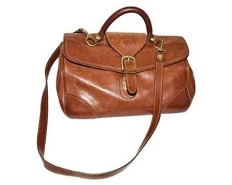 184. Fine MARLEYHODGSON Leather Traveling CaseBag