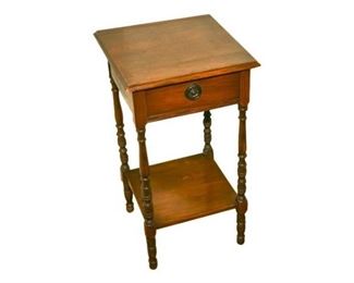 234. Maple One Drawer Stand