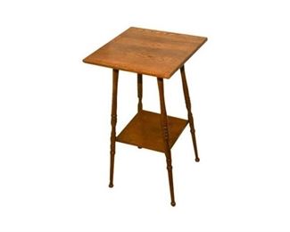 235. Victorian Oak Fern Stand
