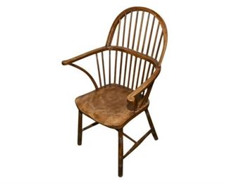 243. Vintage Bow Back Windsor Armchair