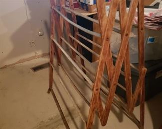 Antique drying rack