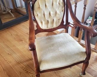 Matching antique chair