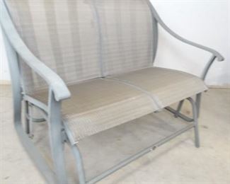 Aluminum Rocking Bench