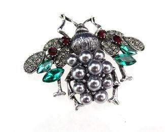 Scarab Brooch