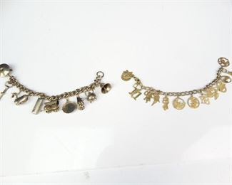 Fashion Charm and Angel Disc Bracelets