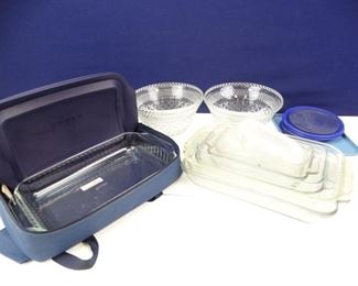 Pyrex Collection Cut Glass Mixing Bowl