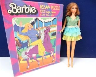 Vintage 1966 Barbie Barbie Jigsaw Puzzle