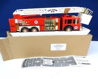 1997 Texaco Aerial Tower Fire TruckGold Serial
